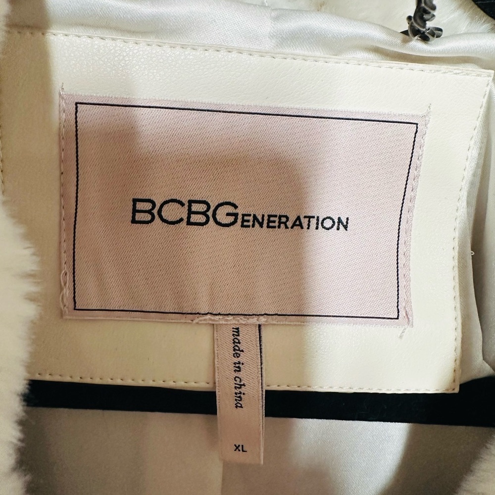 Bcbgeneration Soft Cream Teddy Jacket - image 7